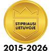 Strongest in Lithuania 2015–2026 certificate